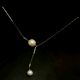 Handcrafted 925 Sterling Silver Chain with Pearl Pendant